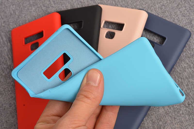 Galaxy Note 9 Kılıf Zore İnci Silikon Lacivert