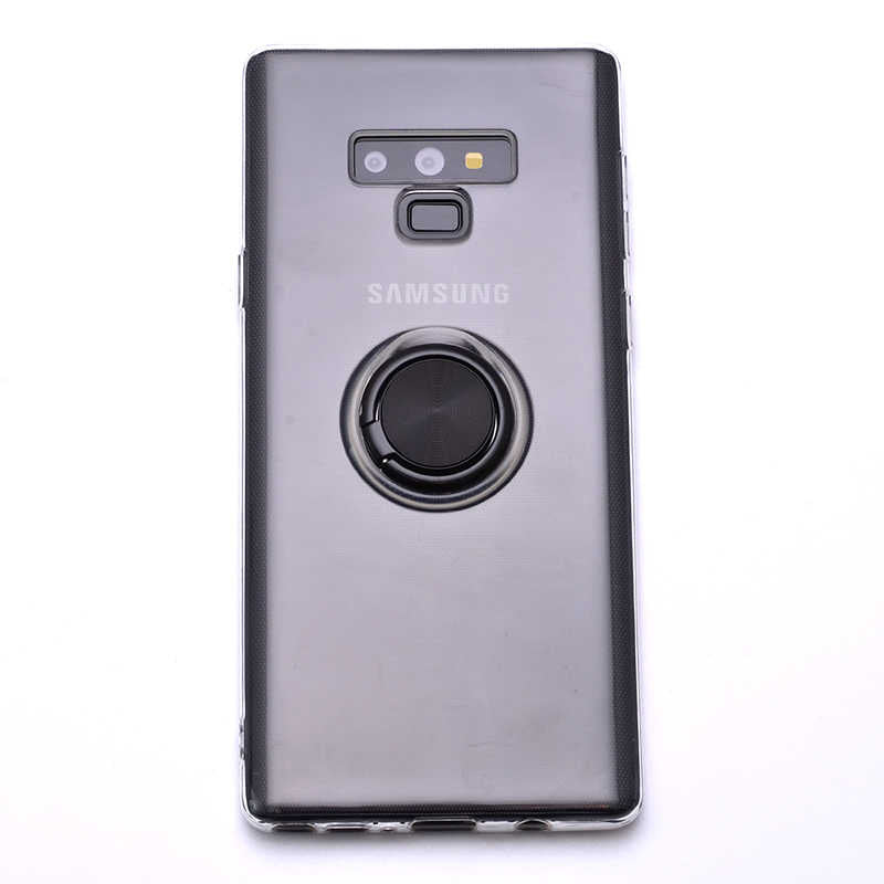 Galaxy Note 9 Kılıf Zore Les Silikon Gri