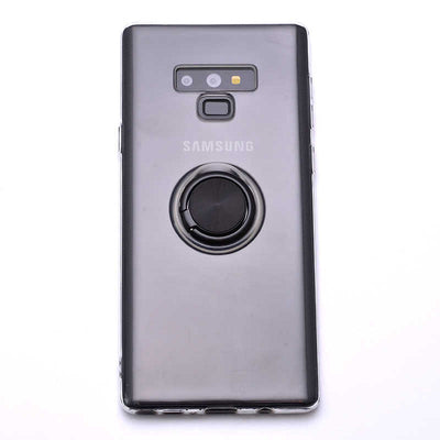 Galaxy Note 9 Kılıf Zore Les Silikon Gri