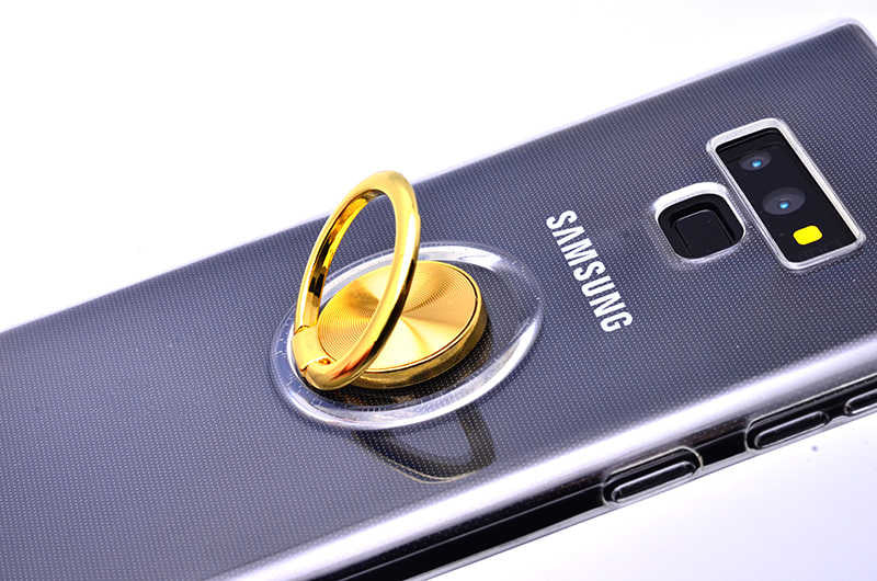 Galaxy Note 9 Kılıf Zore Les Silikon Siyah