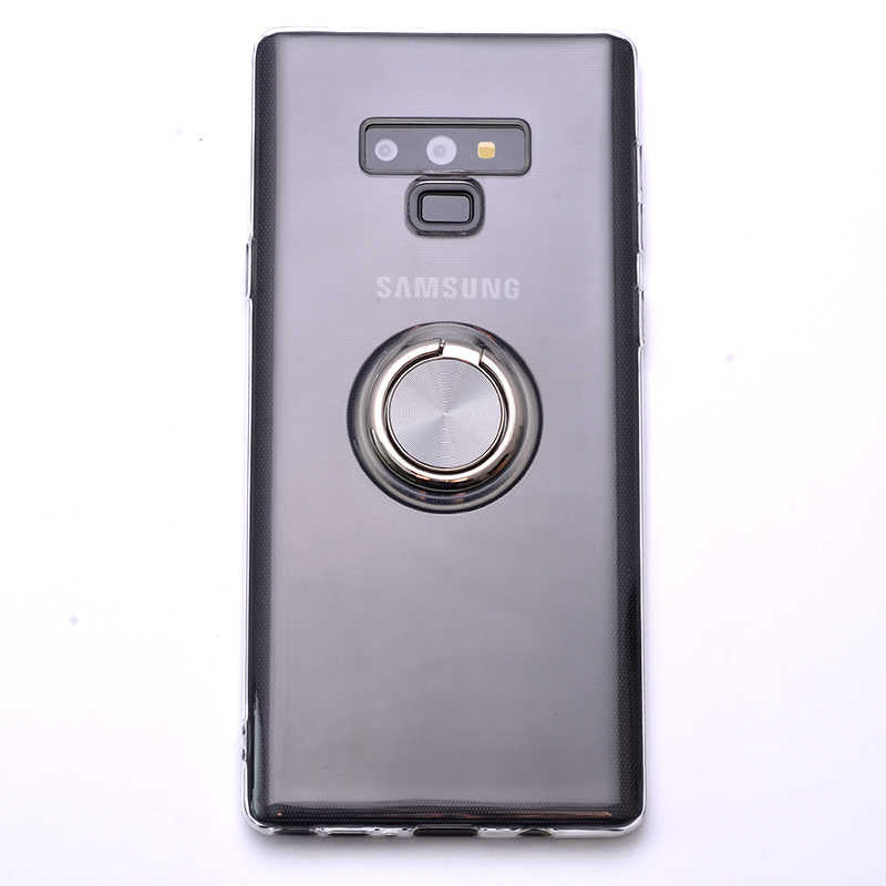 Galaxy Note 9 Kılıf Zore Les Silikon Gri