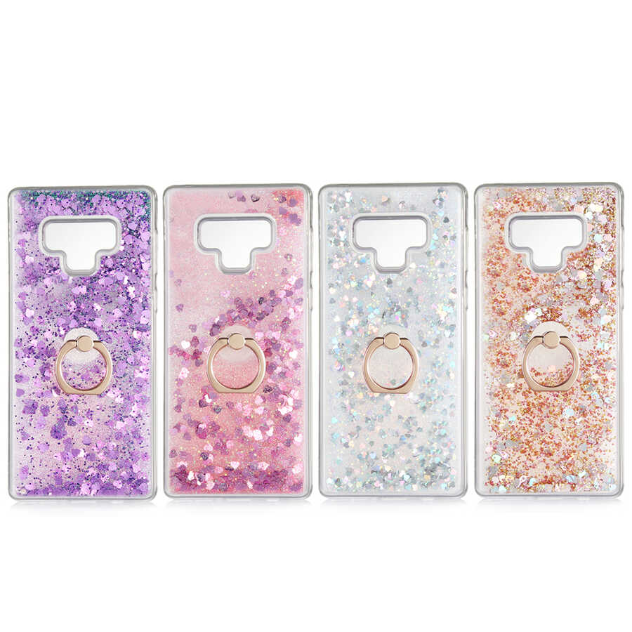 Galaxy Note 9 Kılıf Zore Milce Kapak Mor