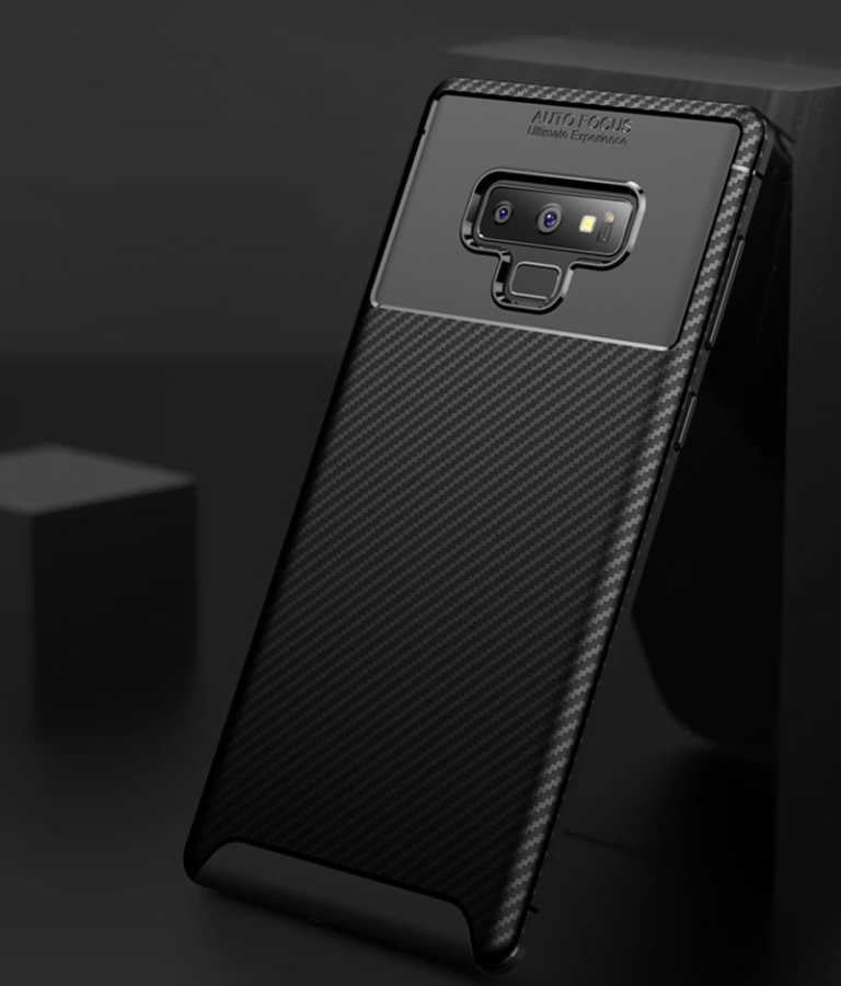 Galaxy Note 9 Kılıf Zore Negro Silikon Kapak Lacivert