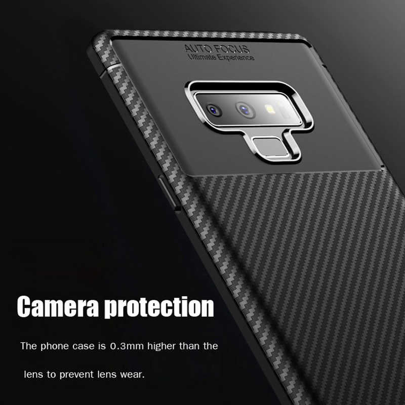 Galaxy Note 9 Kılıf Zore Negro Silikon Kapak Lacivert