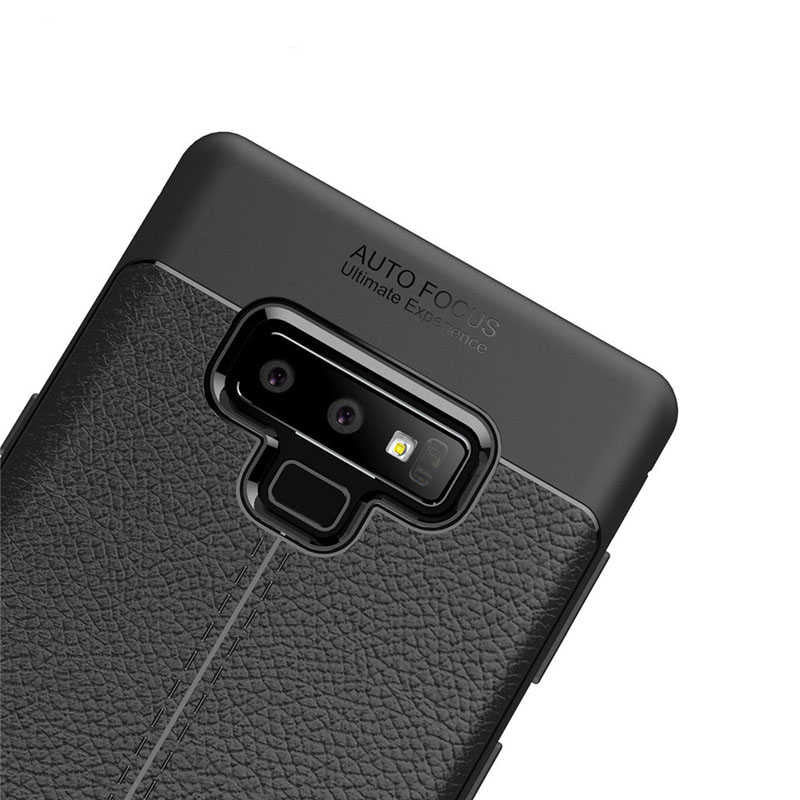 Galaxy Note 9 Kılıf Zore Niss Silikon Kapak Siyah