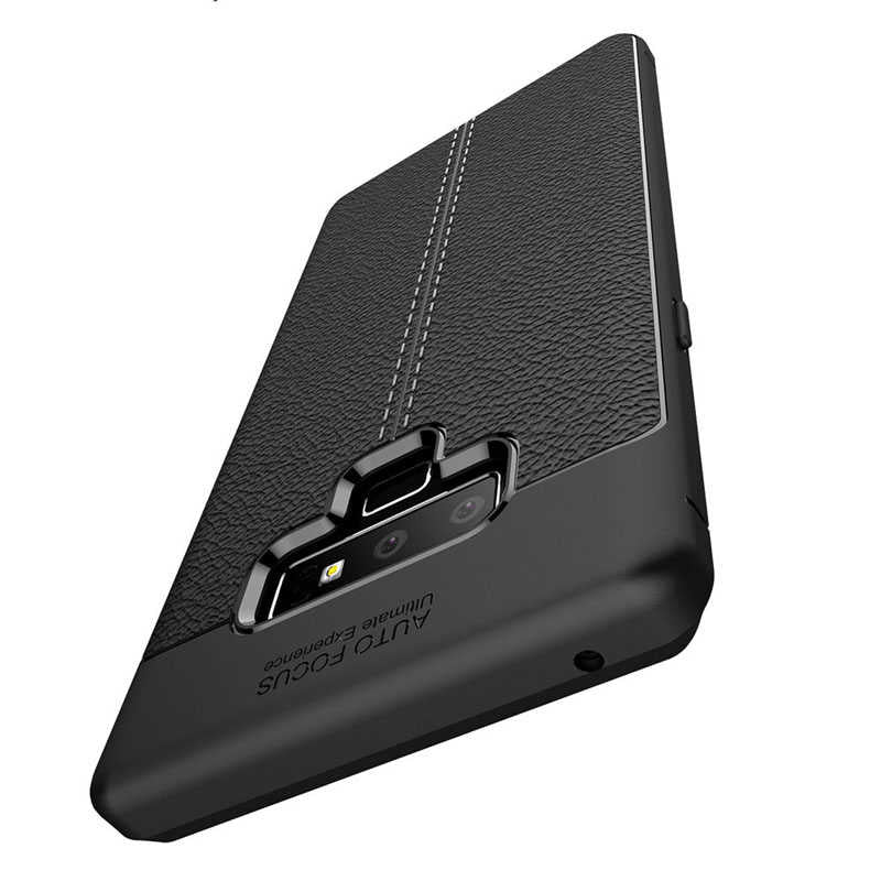 Galaxy Note 9 Kılıf Zore Niss Silikon Kapak Siyah