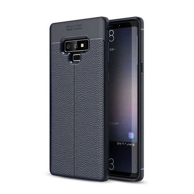 Galaxy Note 9 Kılıf Zore Niss Silikon Kapak Lacivert