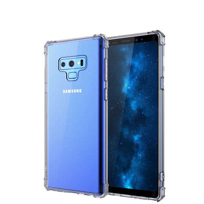 Galaxy Note 9 Kılıf Zore Nitro Anti Shock Silikon Renksiz