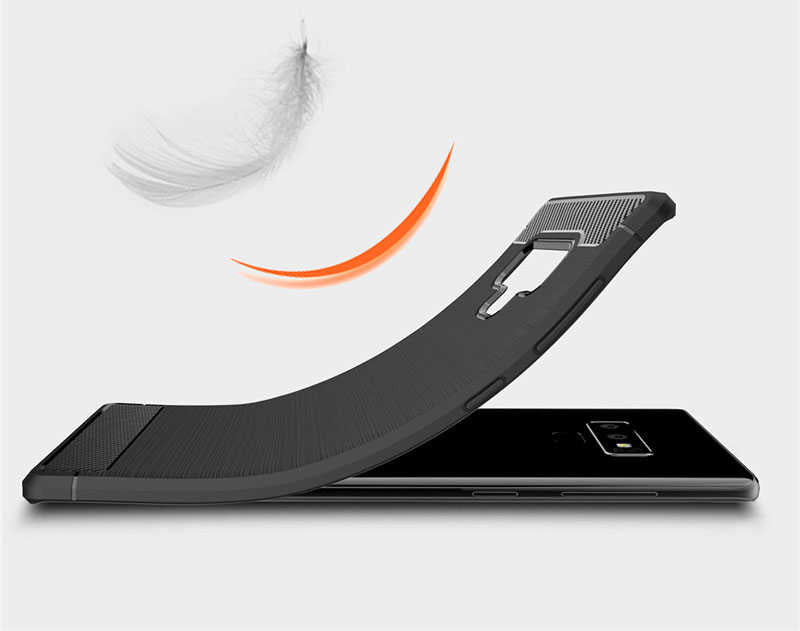 Galaxy Note 9 Kılıf Zore Room Silikon Kapak Siyah