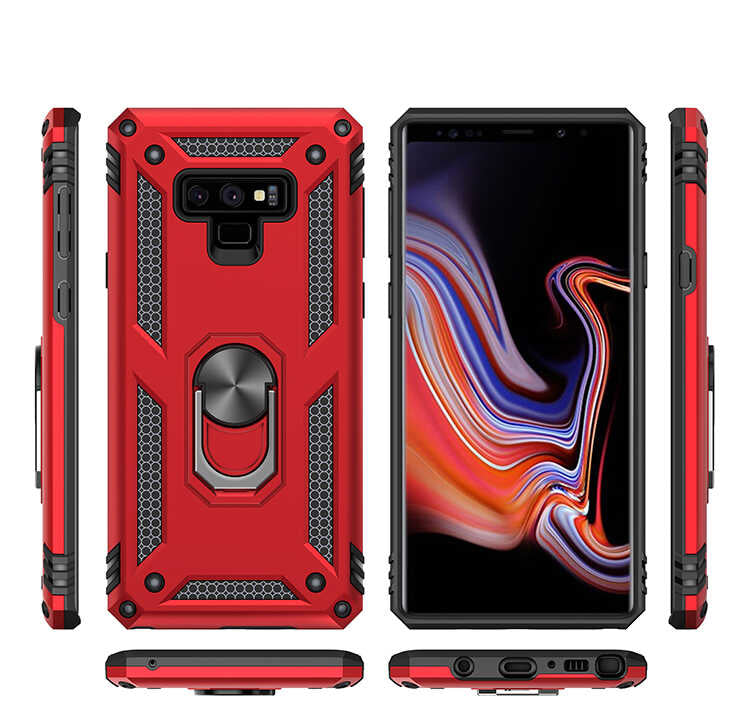 Galaxy Note 9 Kılıf Zore Vega Kapak Gold