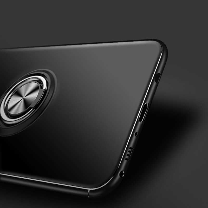 Galaxy Note 9 Kılıf Zore Ravel Silikon Kapak Siyah-Mavi