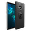 Galaxy Note 9 Kılıf Zore Ravel Silikon Kapak Siyah-Mavi