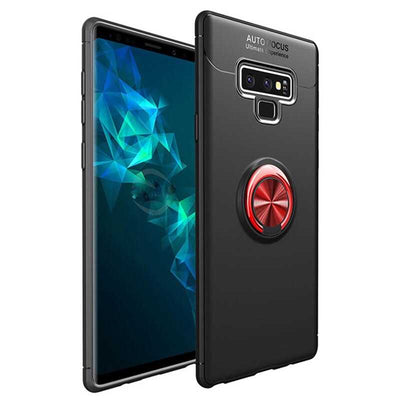 Galaxy Note 9 Kılıf Zore Ravel Silikon Kapak Kırmızı