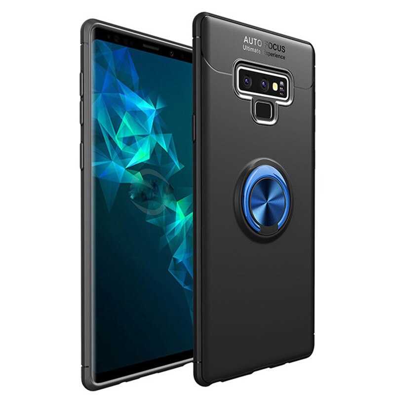Galaxy Note 9 Kılıf Zore Ravel Silikon Kapak Siyah-Rose Gold