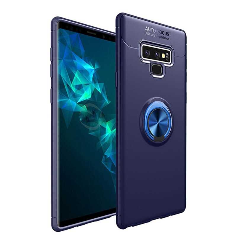 Galaxy Note 9 Kılıf Zore Ravel Silikon Kapak Siyah-Rose Gold