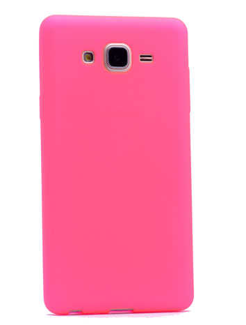 Galaxy On7 Kılıf Zore Premier Silikon Kapak Pembe