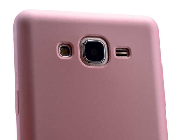Galaxy On7 Kılıf Zore Premier Silikon Kapak Kırmızı