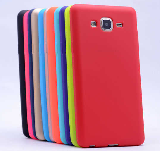 Galaxy On7 Kılıf Zore Premier Silikon Kapak Mavi