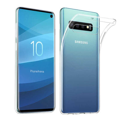 Galaxy S10 Kılıf Zore İmax Silikon Renksiz