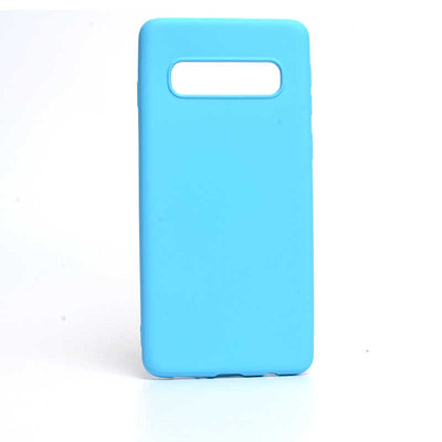 Galaxy S10 Kılıf Zore İnci Silikon Pembe