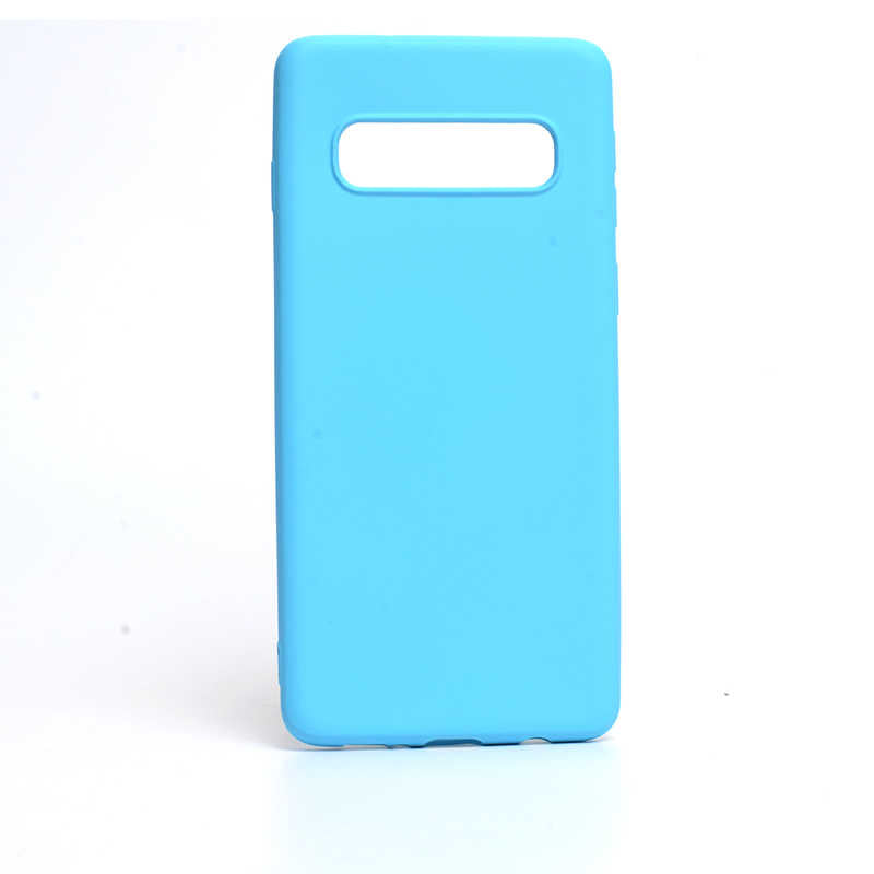 Galaxy S10 Kılıf Zore İnci Silikon Kırmızı