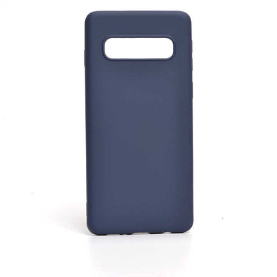 Galaxy S10 Kılıf Zore İnci Silikon Lacivert