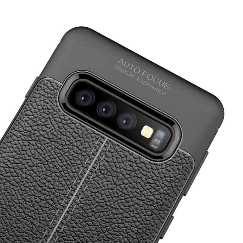 Galaxy S10 Kılıf Zore Niss Silikon Kapak Lacivert