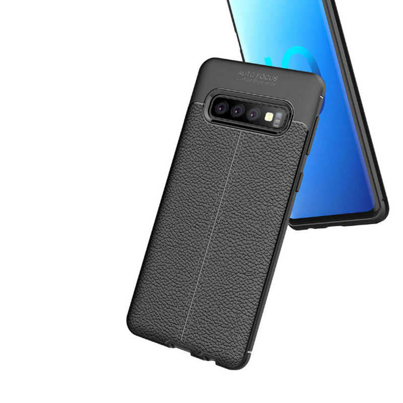Galaxy S10 Kılıf Zore Niss Silikon Kapak Lacivert