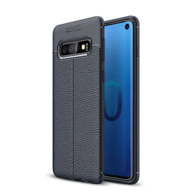 Galaxy S10 Kılıf Zore Niss Silikon Kapak Lacivert