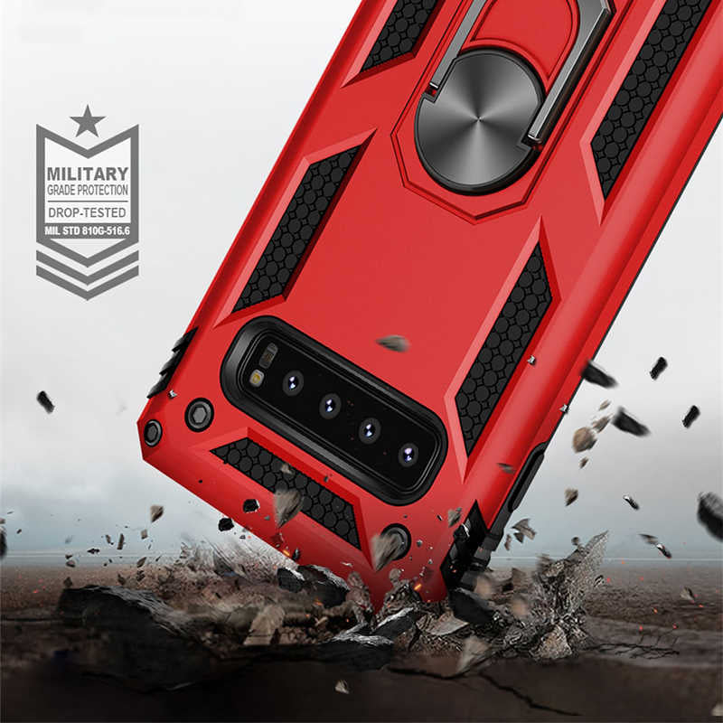Galaxy S10 Kılıf Zore Vega Kapak Gri