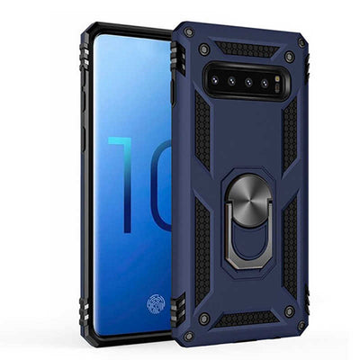 Galaxy S10 Kılıf Zore Vega Kapak Mavi
