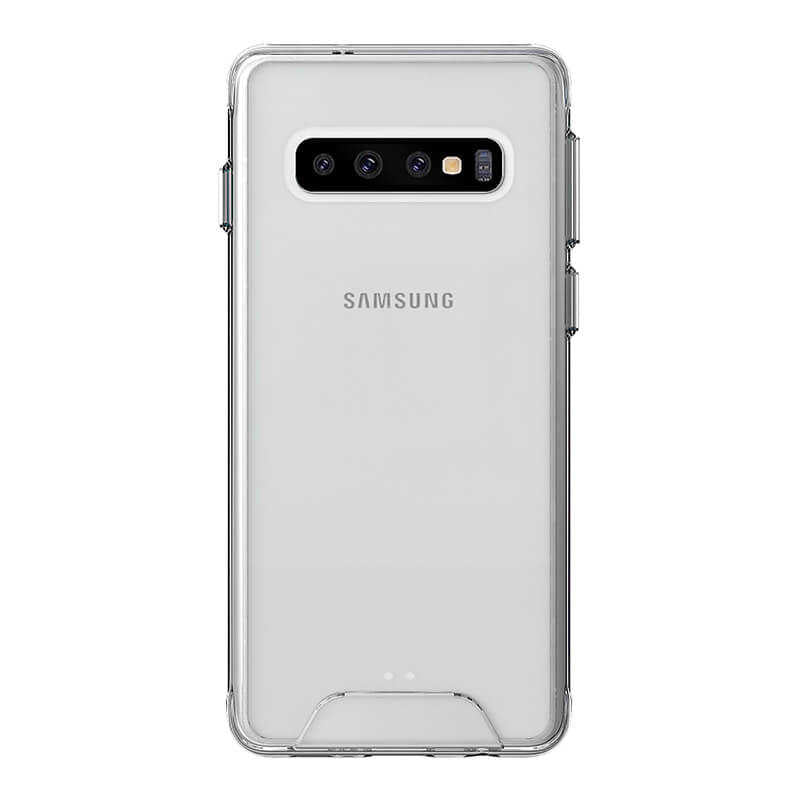 Galaxy S10 Plus Kılıf Zore Gard Silikon Renksiz