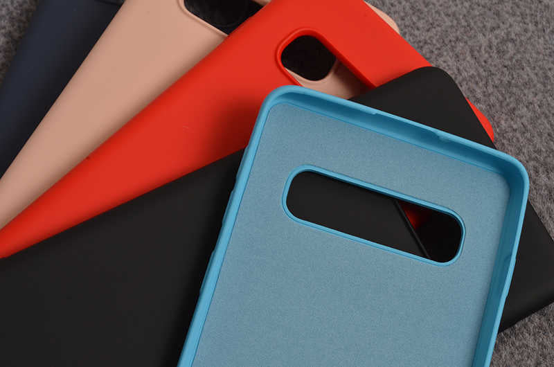 Galaxy S10 Plus Kılıf Zore İnci Silikon Lacivert