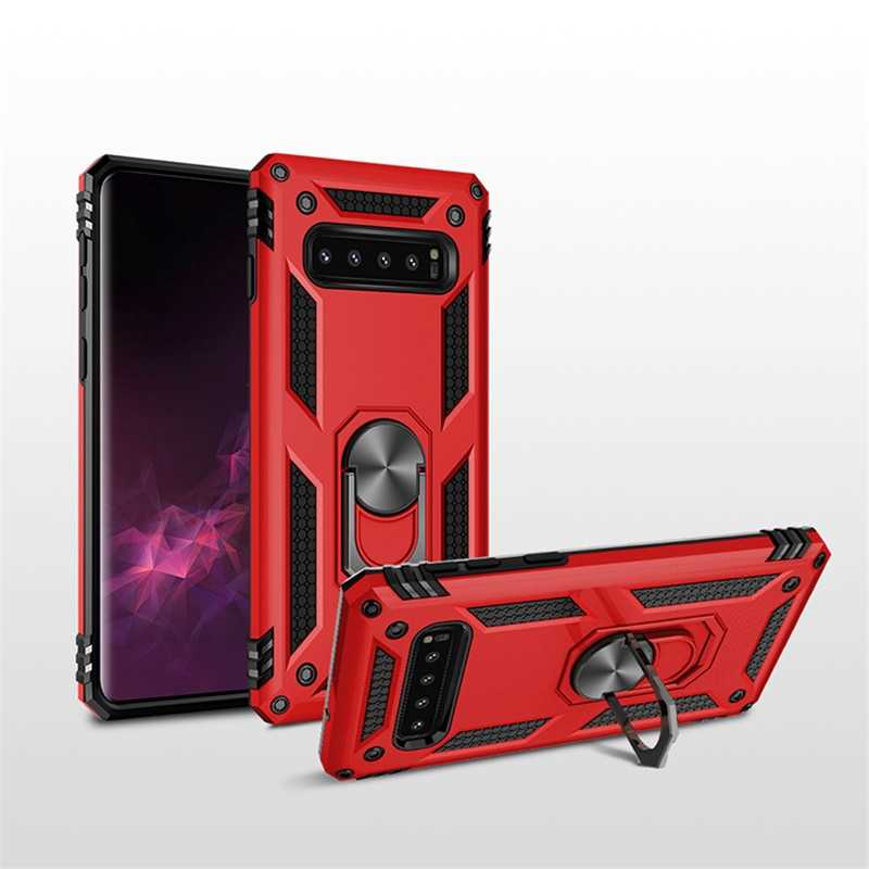 Galaxy S10 Plus Kılıf Zore Vega Kapak Gold