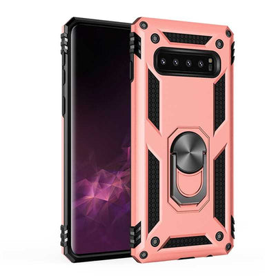 Galaxy S10 Plus Kılıf Zore Vega Kapak Rose Gold