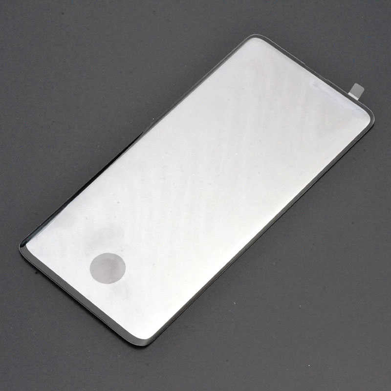 Galaxy S10 Plus Zore Parmak İzli 3D Vov Cam Ekran Koruyucu Siyah