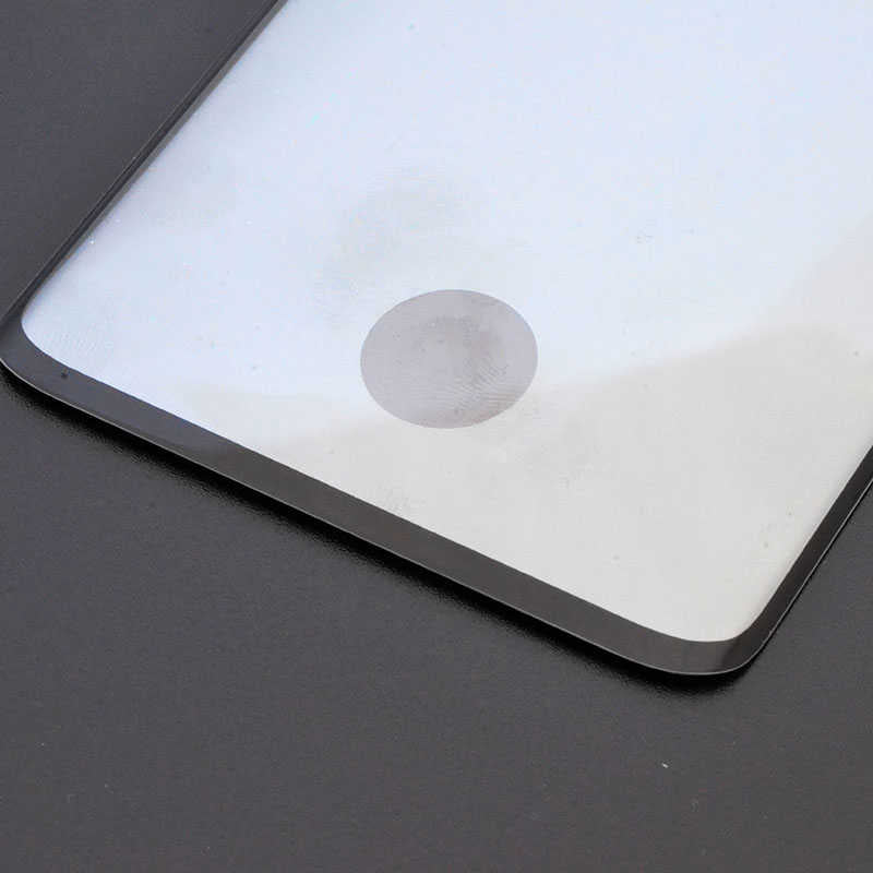 Galaxy S10 Plus Zore Parmak İzli 3D Vov Cam Ekran Koruyucu Siyah