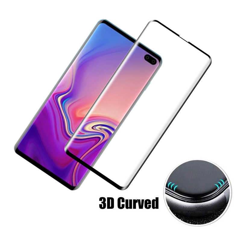 Galaxy S10 Plus Zore Süper Pet Ekran Koruyucu Jelatin Siyah