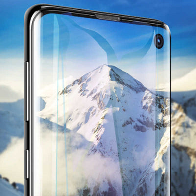 Galaxy S10 Zore Süper Pet Ekran Koruyucu Jelatin Siyah