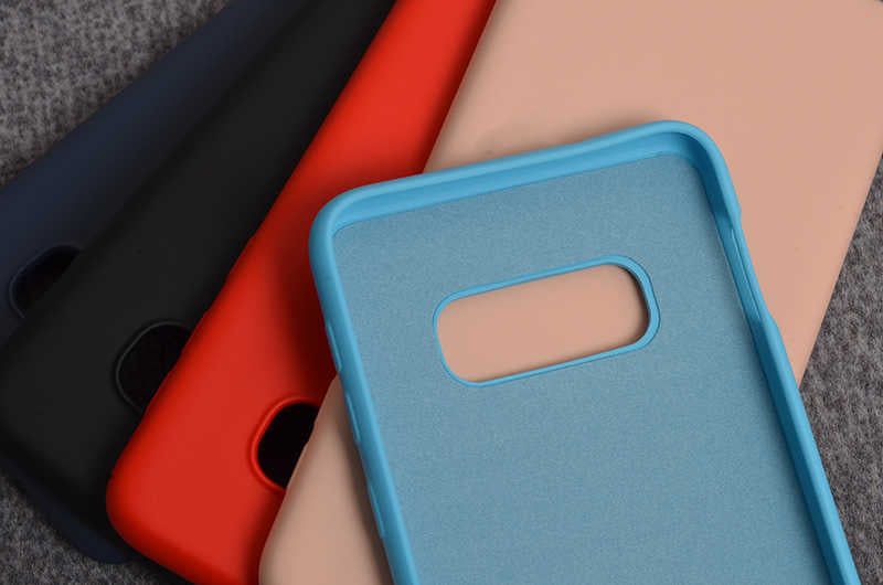 Galaxy S10E Kılıf Zore İnci Silikon Pembe