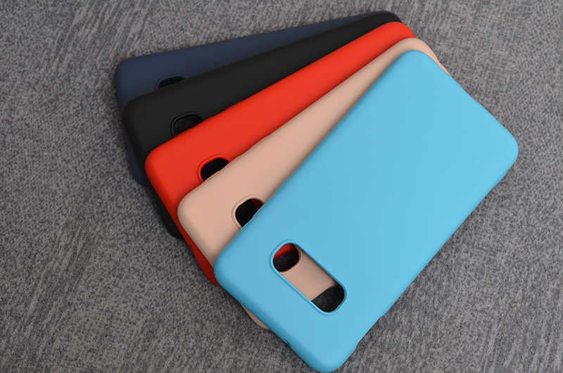 Galaxy S10E Kılıf Zore İnci Silikon Kırmızı