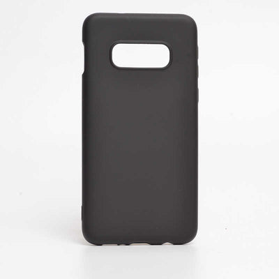 Galaxy S10E Kılıf Zore İnci Silikon Siyah