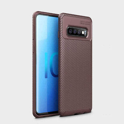 Galaxy S10E Kılıf Zore Negro Silikon Kapak Siyah