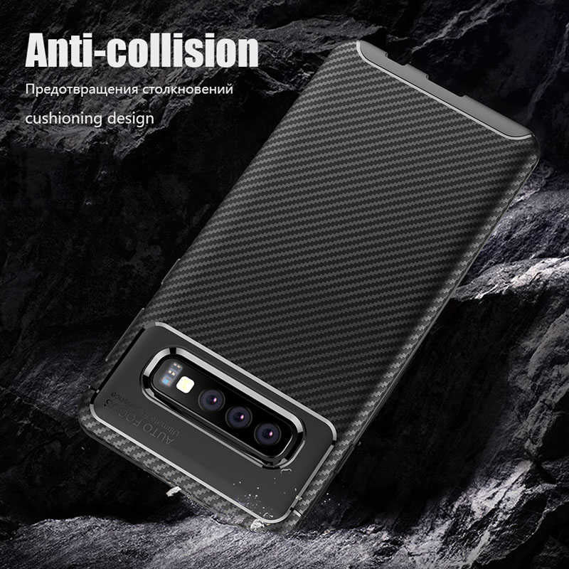 Galaxy S10E Kılıf Zore Negro Silikon Kapak Siyah