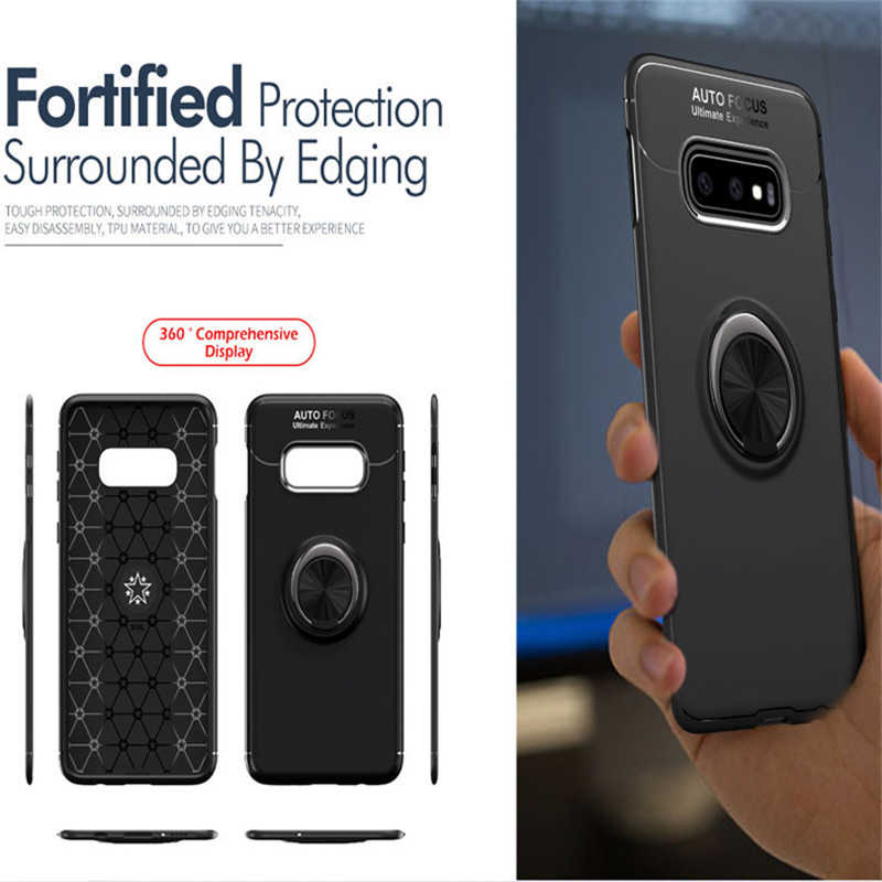 Galaxy S10E Kılıf Zore Ravel Silikon Kapak Mavi