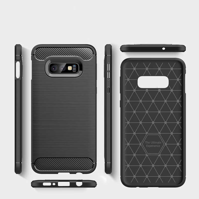 Galaxy S10E Kılıf Zore Room Silikon Kapak Siyah