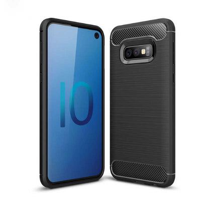 Galaxy S10E Kılıf Zore Room Silikon Kapak Siyah