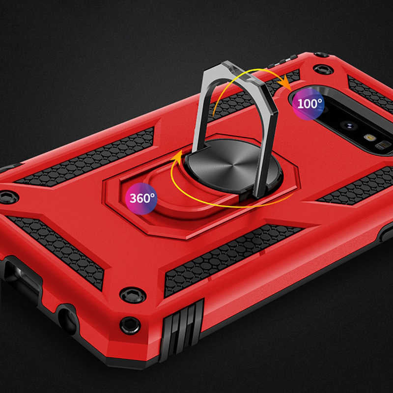 Galaxy S10E Kılıf Zore Vega Kapak Gri