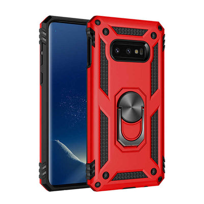Galaxy S10E Kılıf Zore Vega Kapak Kırmızı