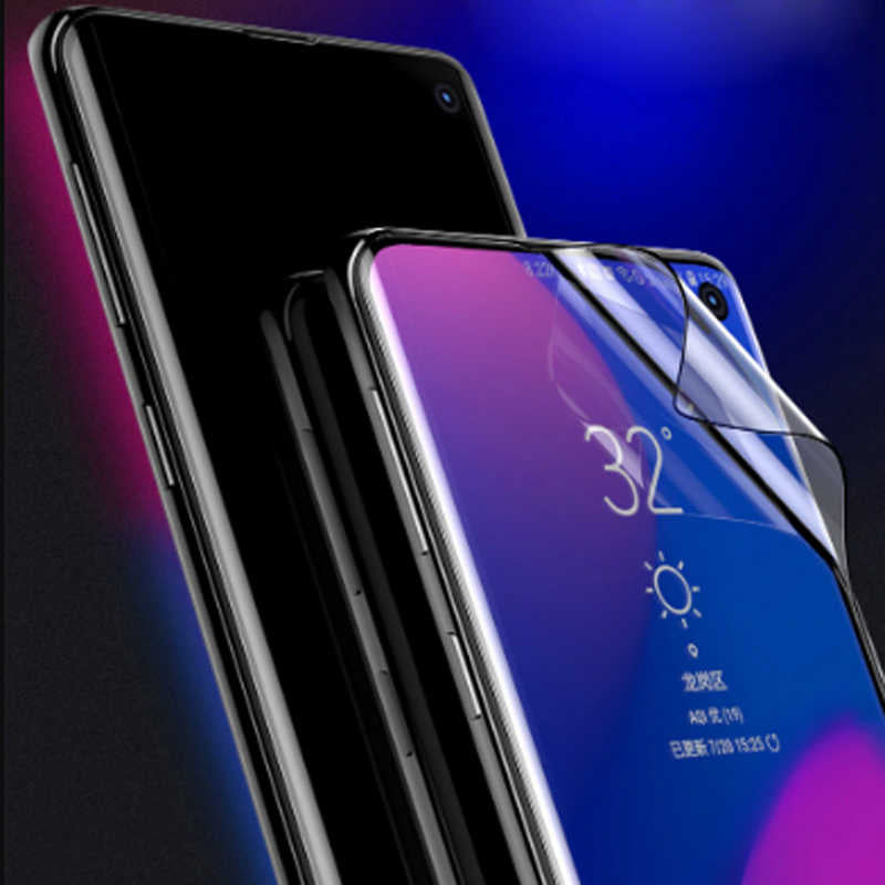 Galaxy S10E Zore Süper Pet Ekran Koruyucu Jelatin Siyah